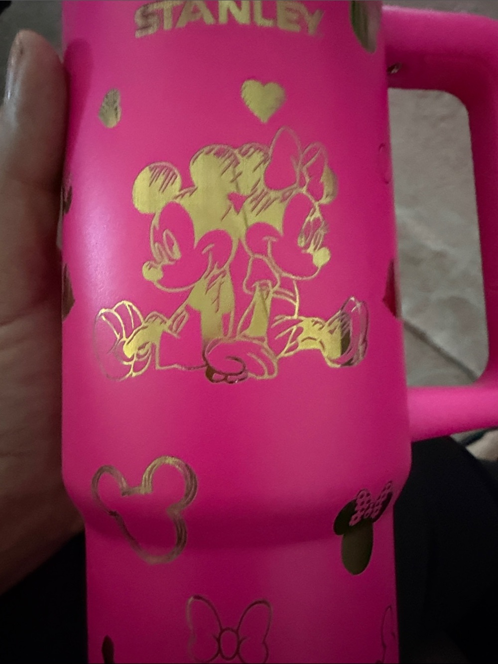 30oz Custom Tumbler - Stanley Dup w/Handle Laser Engraved